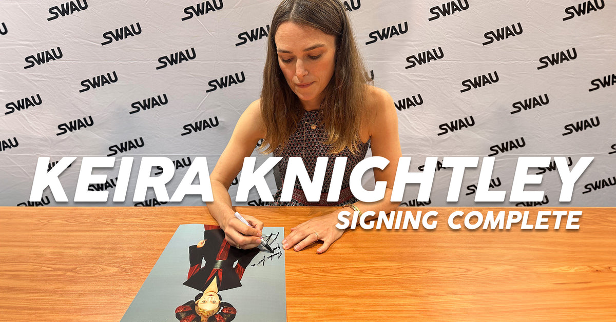 Keira Knightley Signing Completed!