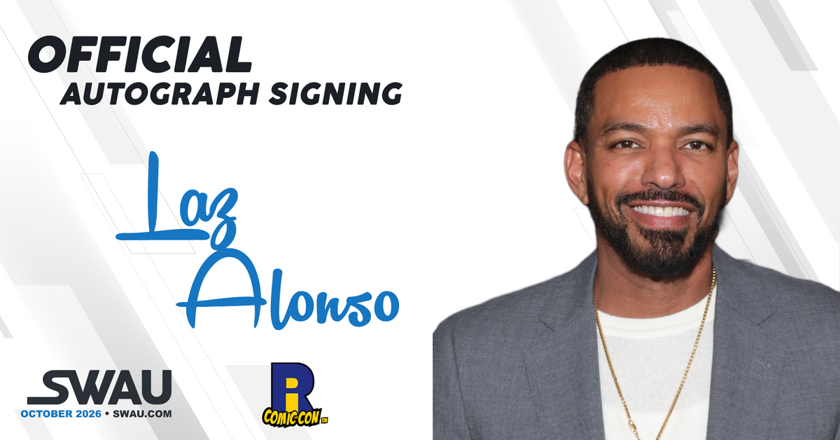 Laz Alonso Autograph Signing - Rhode Island Comic Con 2026