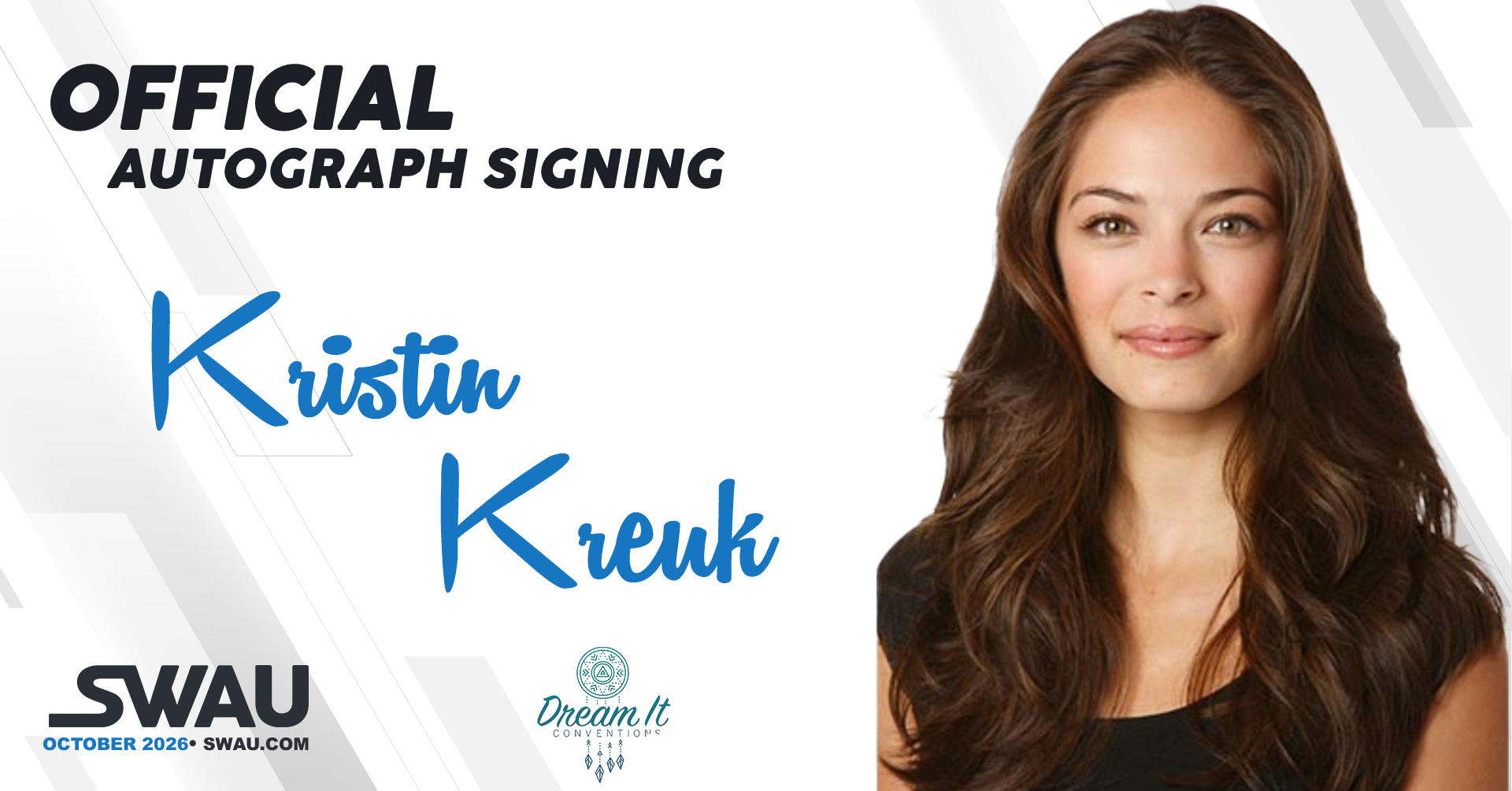 Kristin Kreuk Autograph Signing Dream It - Multiverse 2026 - SWAU