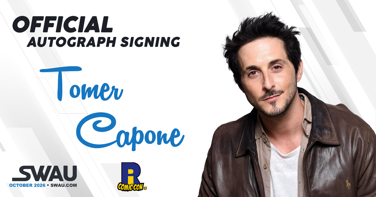 Tomer Capone Autograph Signing - Rhode Island Comic Con 2026