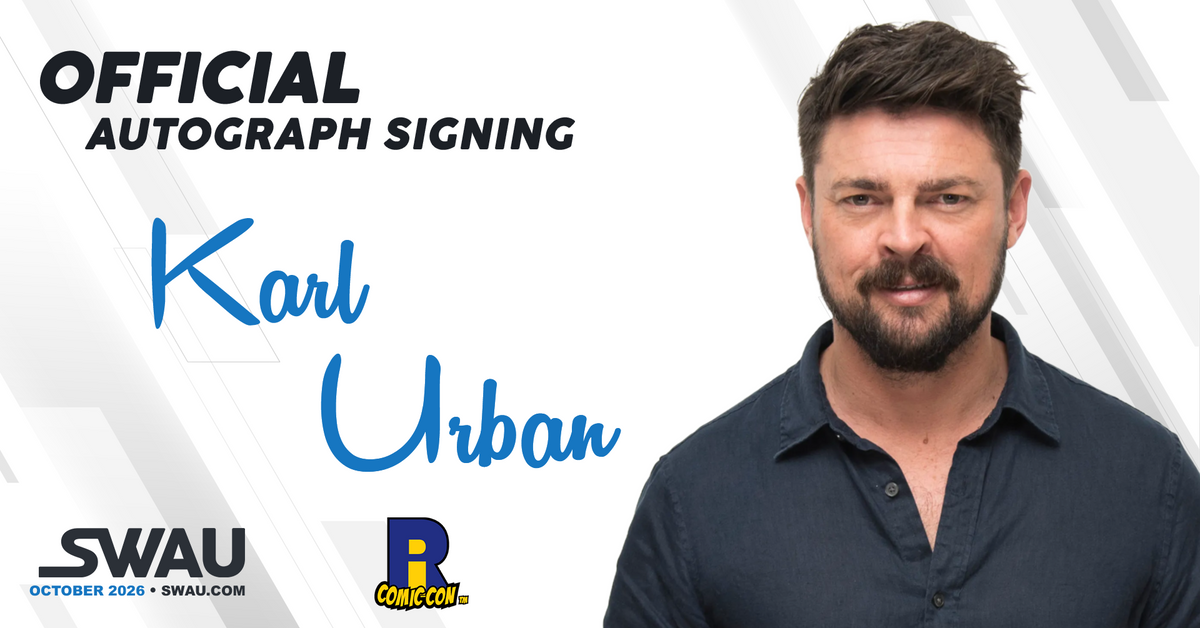 Karl Urban Autograph Signing - Rhode Island Comic Con 2026