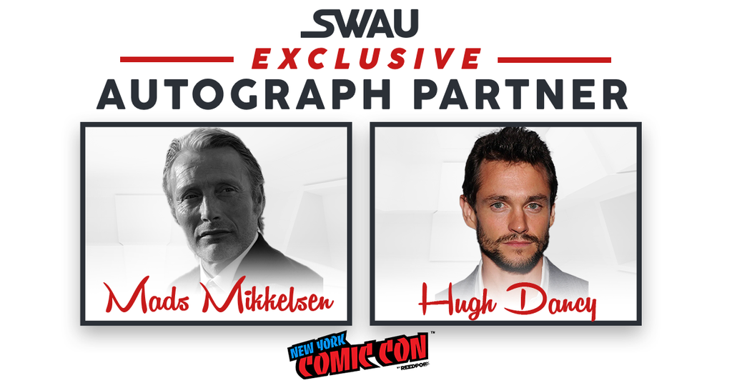 Mads Mikkelsen and Hugh Dancy to Sign for SWAU!