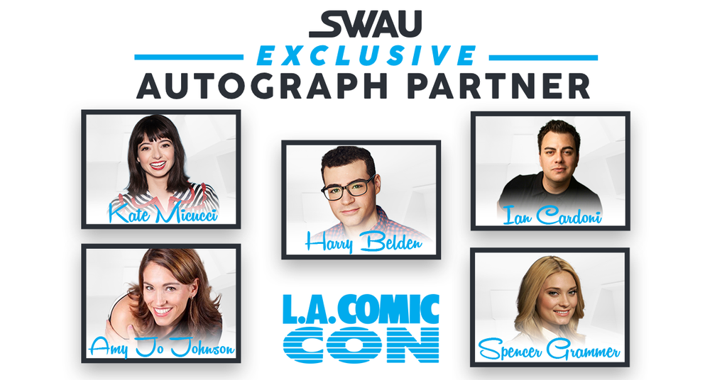 Harry Belden, Ian Cardoni, Spencer Grammer and Others to Sign for SWAU!