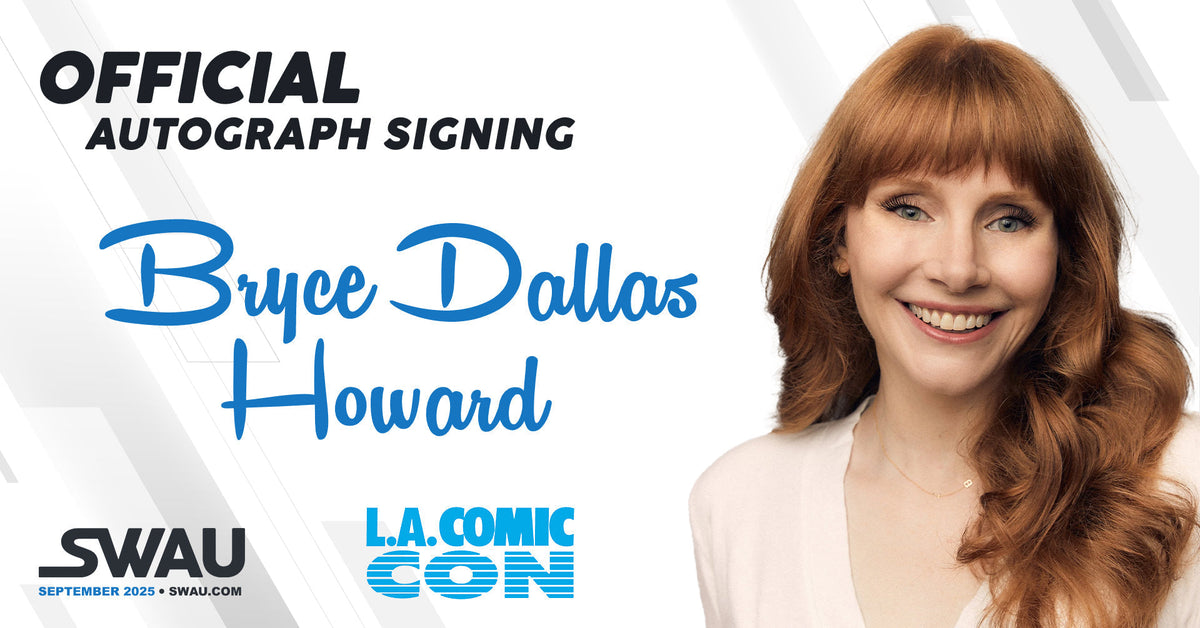 Bryce Dallas Howard to Sign for SWAU!