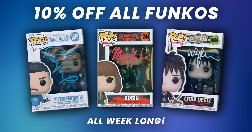 10% OFF ALL FUNKO POPS!