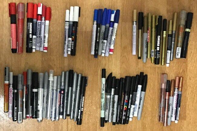 The Epic Marker Review (Part 1: The Metallics)