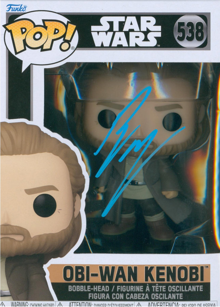 Ewan McGregor Signed Funko POP! - SWAU Authenticated - SWAU