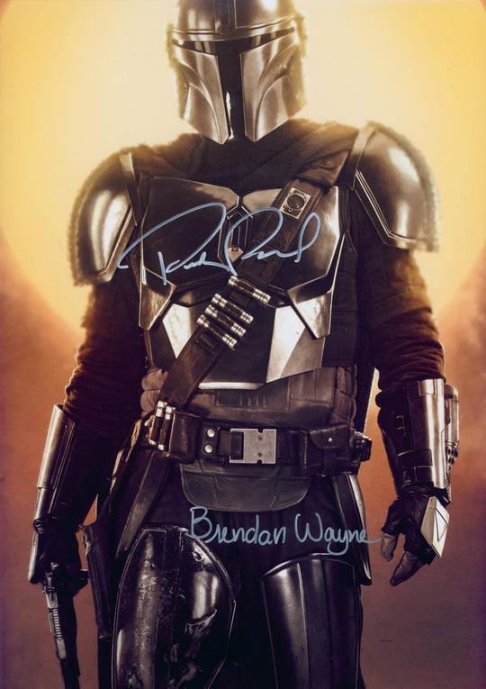 Pedro Pascal & Brendan Wayne Signed 16x20 Photo - SWAU Authenticated