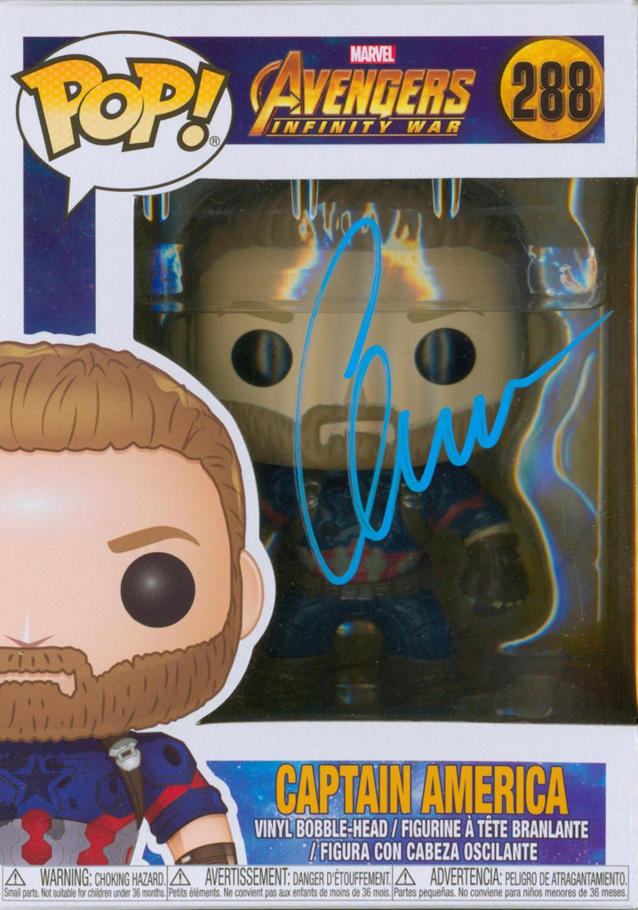 Chris Evans Signed Funko POP! - SWAU Authenticated