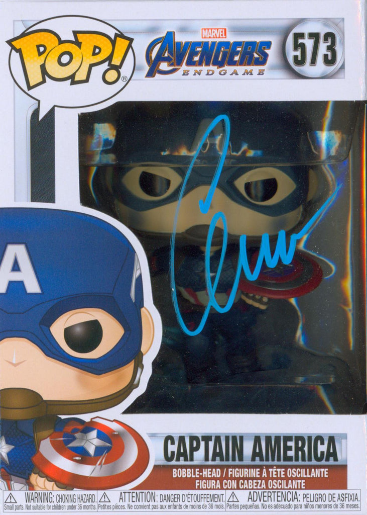 Chris Evans Signed Funko POP! - SWAU Authenticated