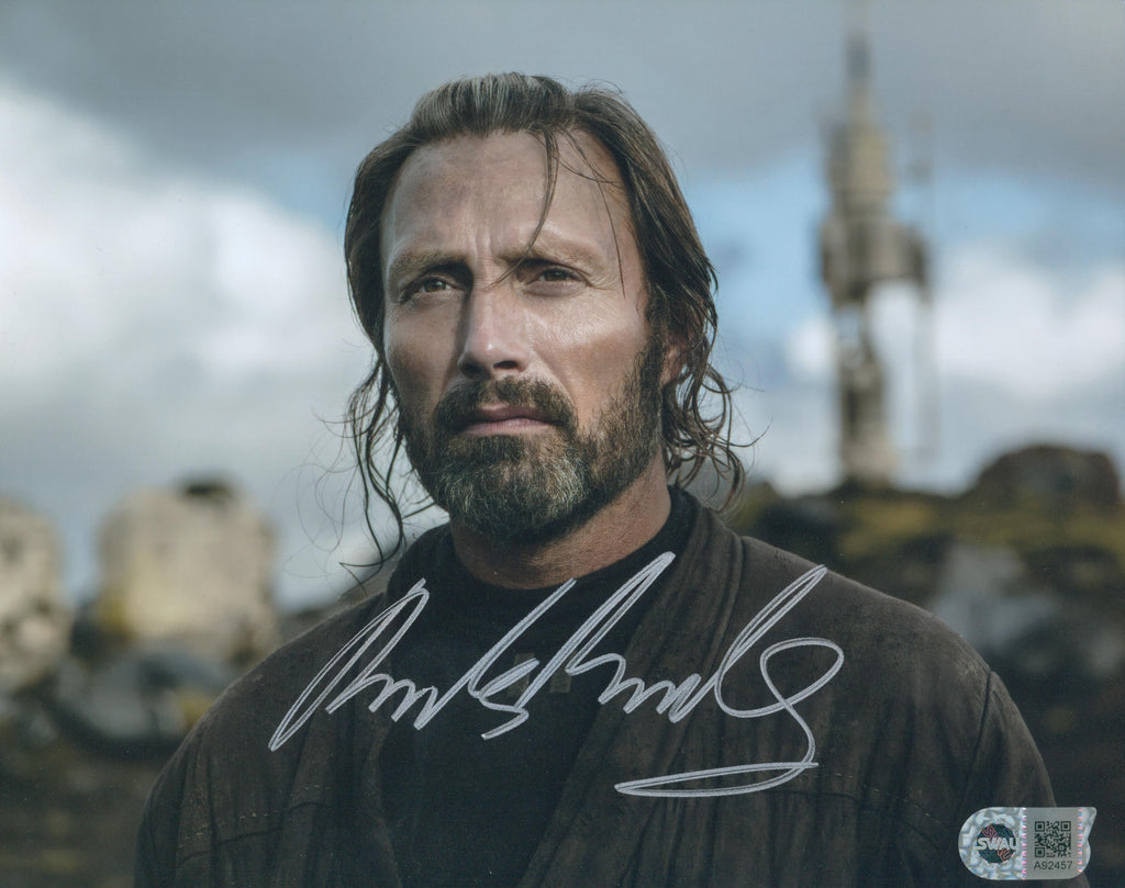 Mads Mikkelsen Signed 8x10 Photo - SWAU Authenticated