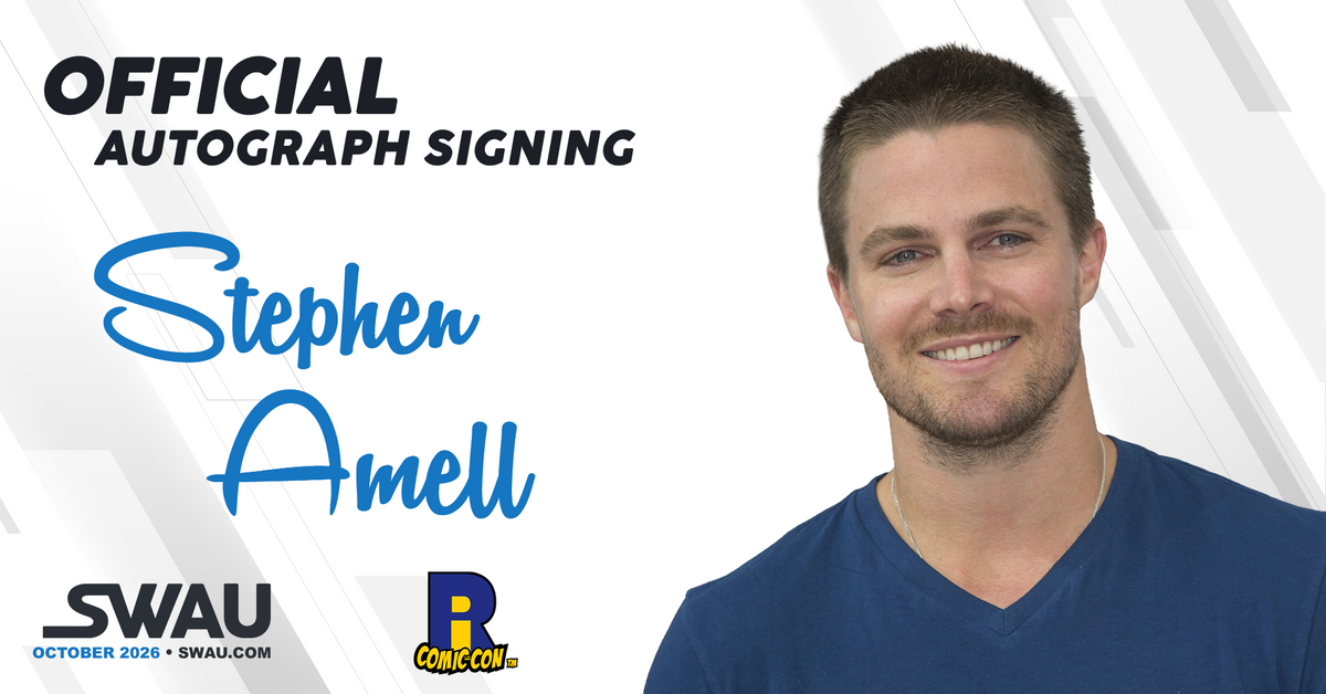 Stephen Amell Autograph Signing - Rhode Island Comic Con 2026