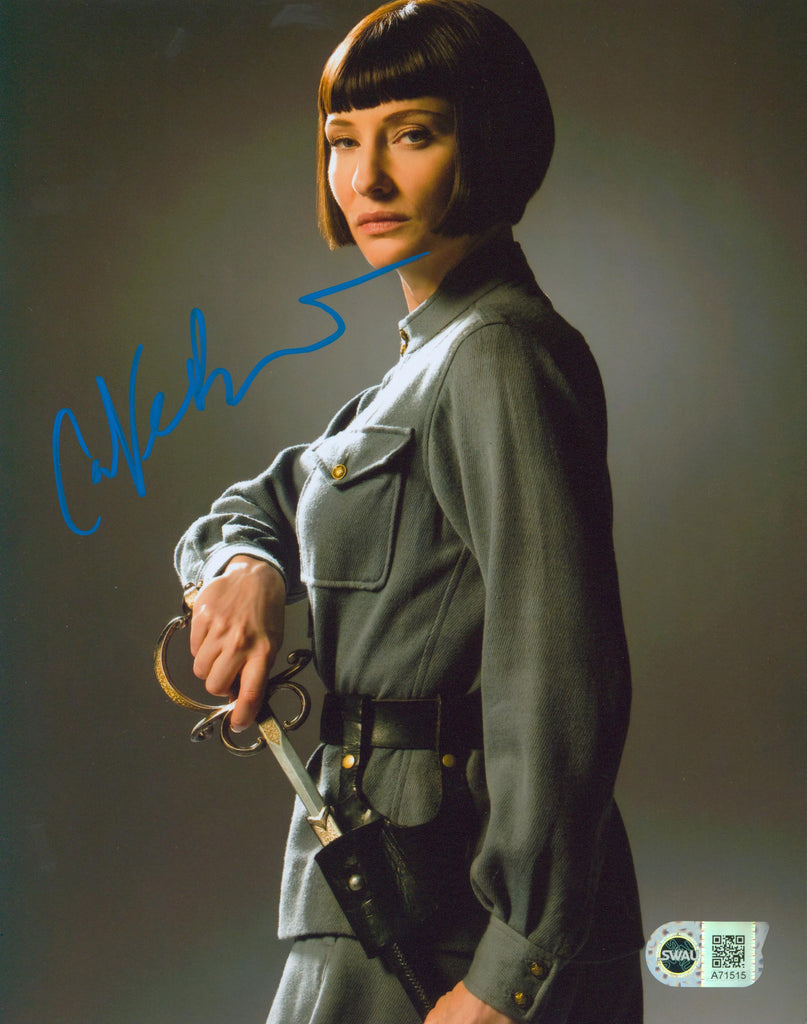 Cate Blanchett Signed 8x10 Photo - SWAU Authenticated - SWAU