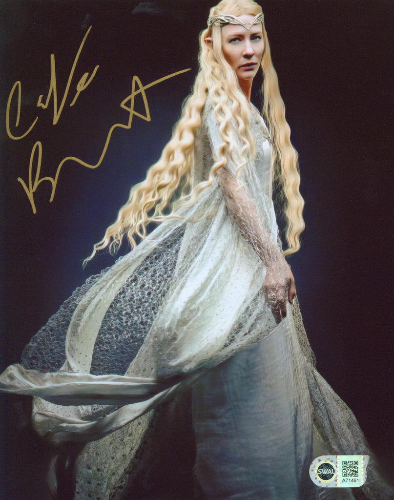 Cate Blanchett Signed 8x10 Photo - SWAU Authenticated - SWAU
