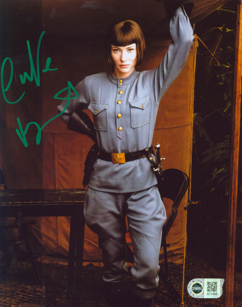 Cate Blanchett Signed 8x10 Photo - SWAU Authenticated - SWAU