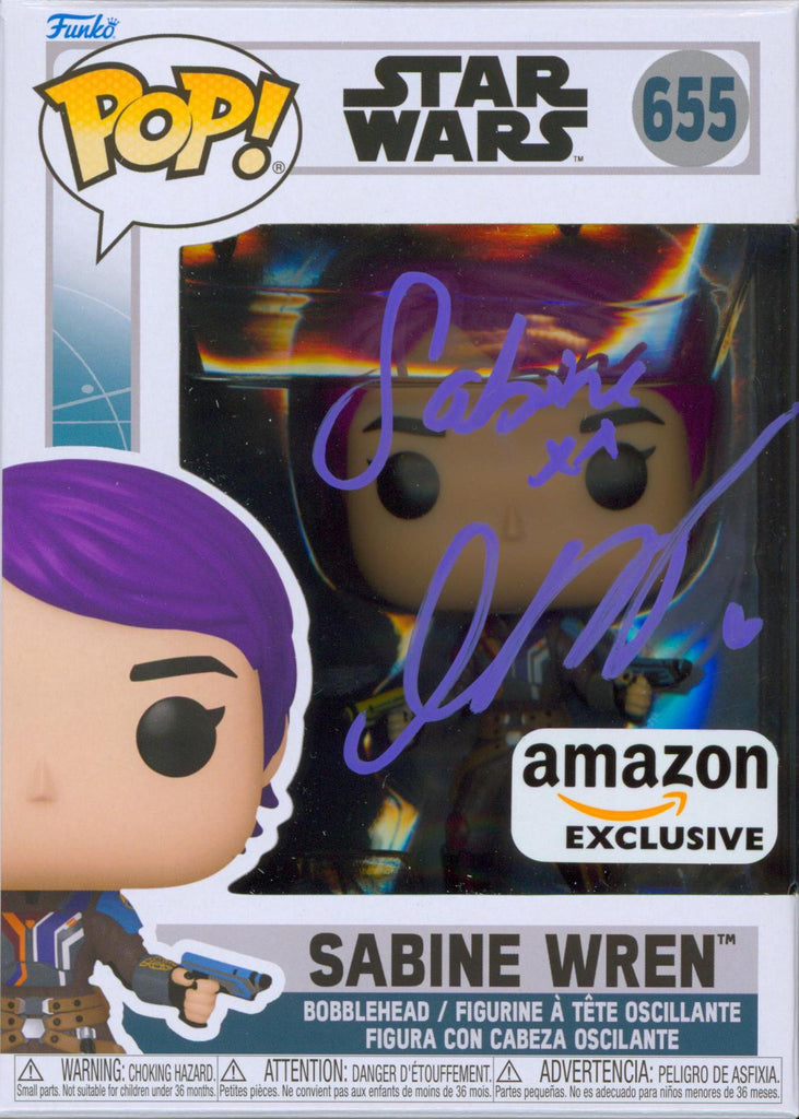 Natasha Liu Bordizzo Signed Funko POP! - SWAU Authenticated