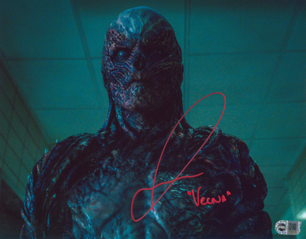 Jamie Campbell Bower Signed 11x14 Photo - SWAU Authenticated - SWAU