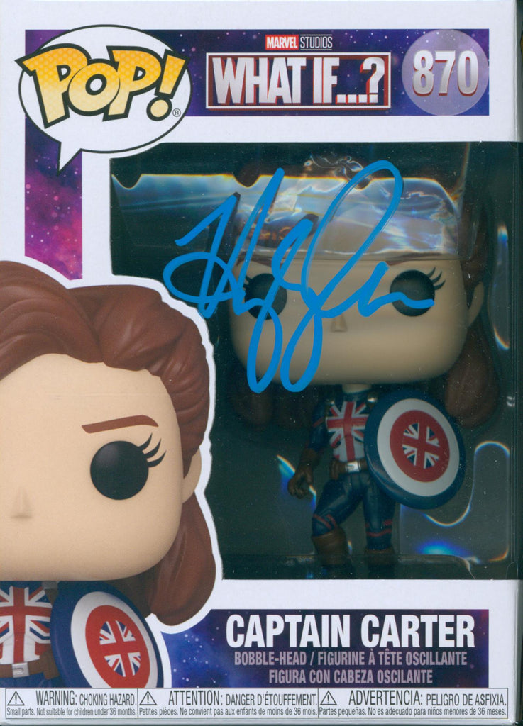 Haley Atwell Signed Funko POP! - SWAU Authenticated