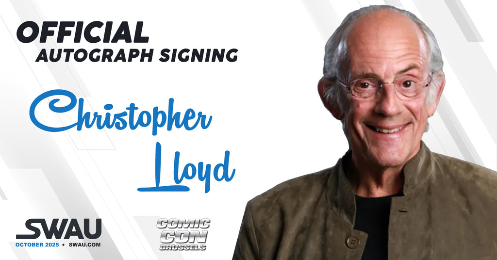 Christopher Lloyd Autograph Signing - Comic Con Brussels