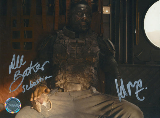Idris Elba & Dee Bradley Baker Signed 8x10 Photo - SWAU Authenticated