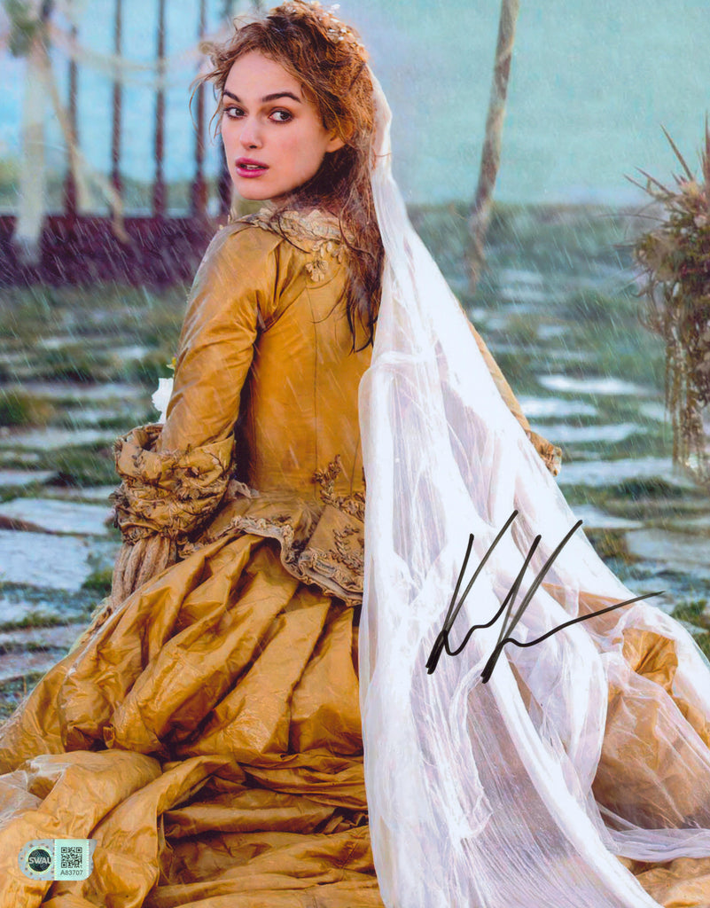 Keira Knightley Signed 11x14 Photo - SWAU Authenticated - SWAU
