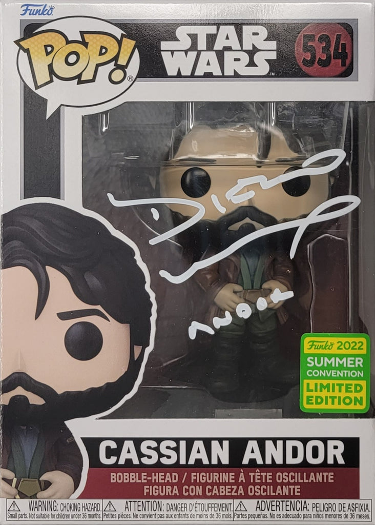 Diego Luna Signed Funko POP! - SWAU Authenticated