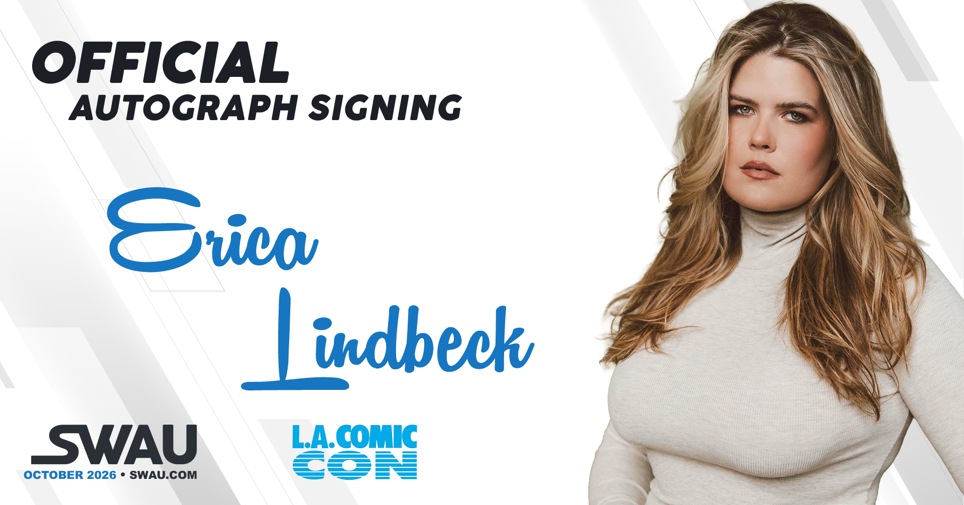 Erica Lindbeck Autograph Signing - LACC 2026 - SWAU