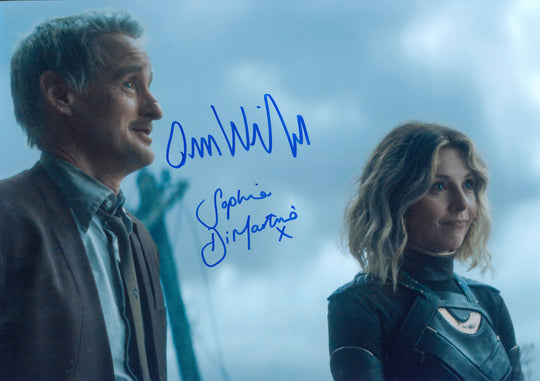 Owen Wilson & Sophia Di Martino Signed 16x20 Photo - SWAU Authenticated