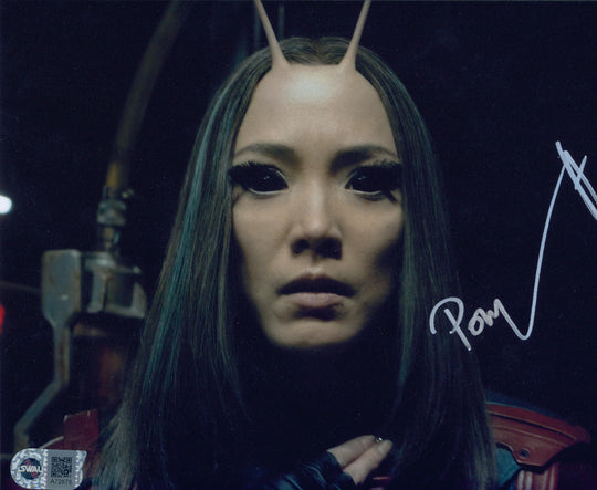 Pom Klementieff Signed 8x10 Photo - SWAU Authenticated