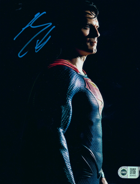 Henry Cavill Signed 8x10 Photo - SWAU Authenticated