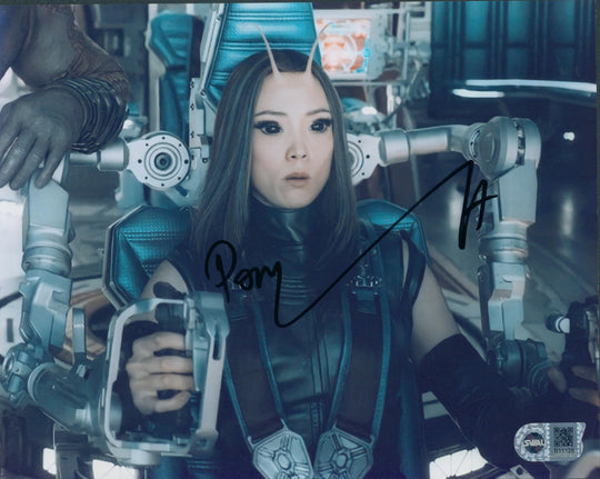 Pom Klementieff Signed 8x10 Photo - SWAU Authenticated