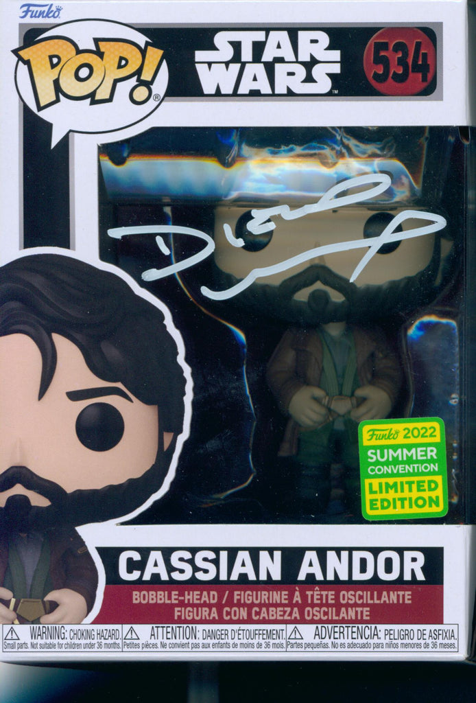 Diego Luna Signed Funko POP! - SWAU Authenticated - SWAU
