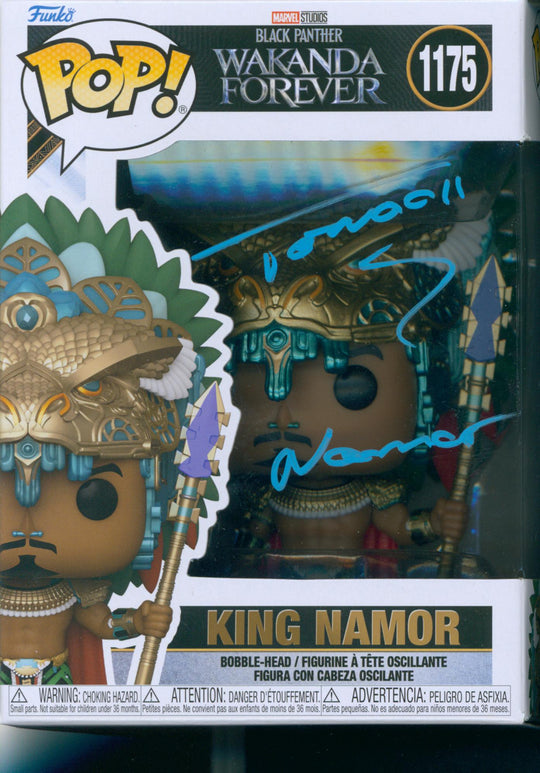 Tenoch Huerta Signed Funko POP! - SWAU Authenticated
