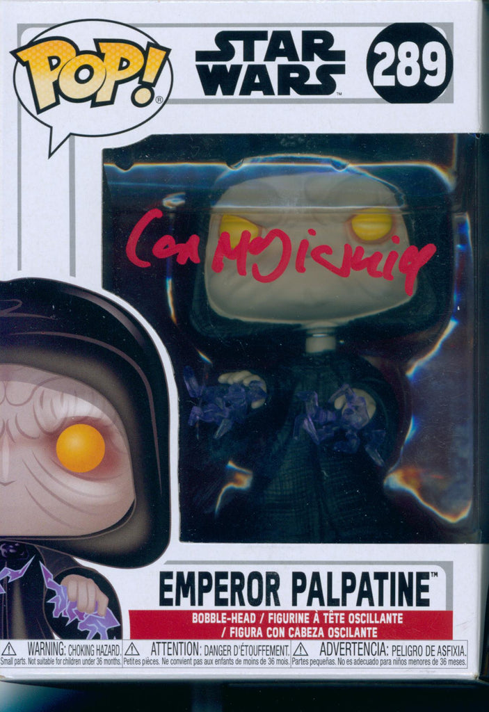 Ian McDiarmid Signed Funko POP! - SWAU Authenticated - SWAU