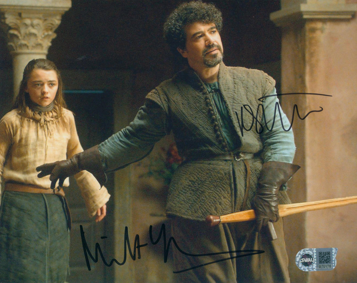 Maisie Williams Signed 8x10 Photo - SWAU Authenticated - SWAU