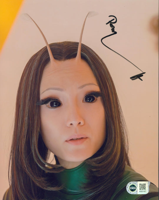 Pom Klementieff Signed 8x10 Photo - SWAU Authenticated