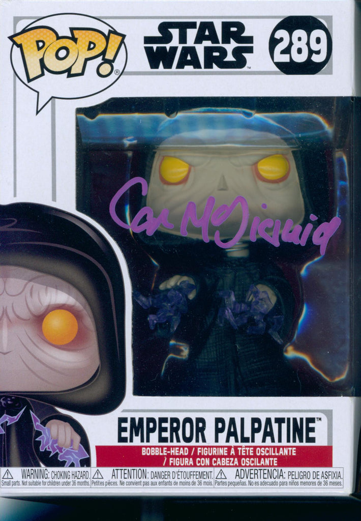 Ian McDiarmid Signed Funko POP! - SWAU Authenticated - SWAU