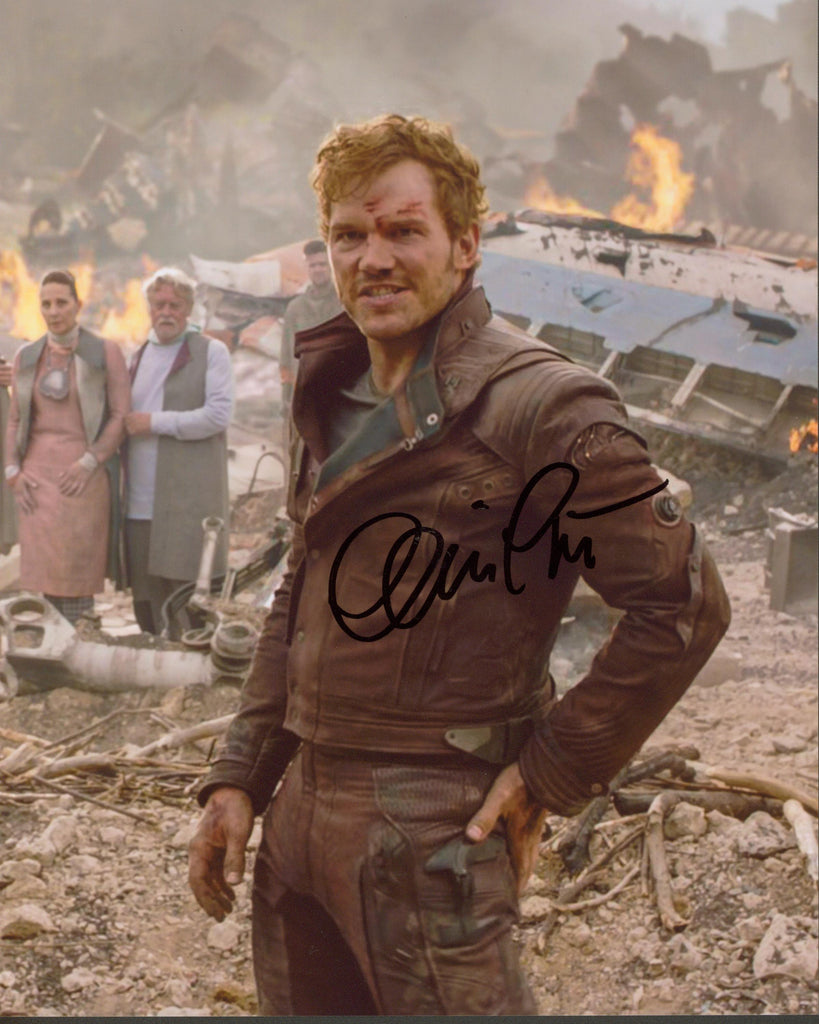 Chris Pratt Signed 11x14 Photo - SWAU Authenticated - SWAU