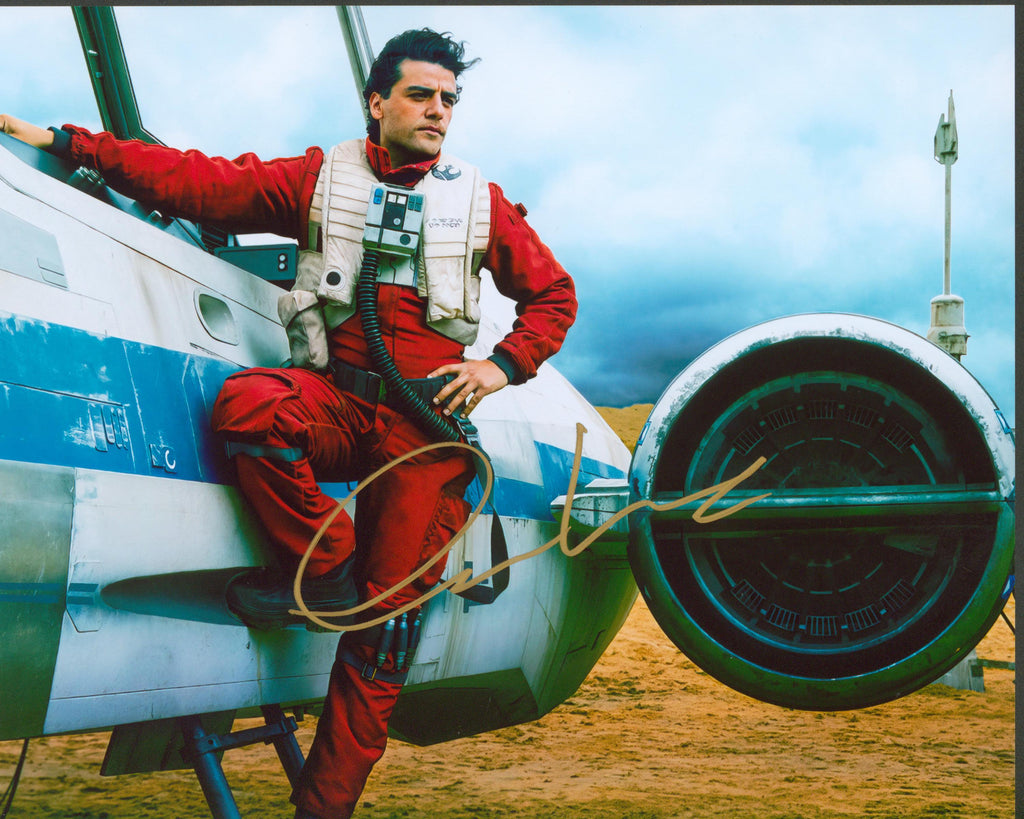 Oscar Isaac Signed 8x10 Photo - SWAU Authenticated - SWAU