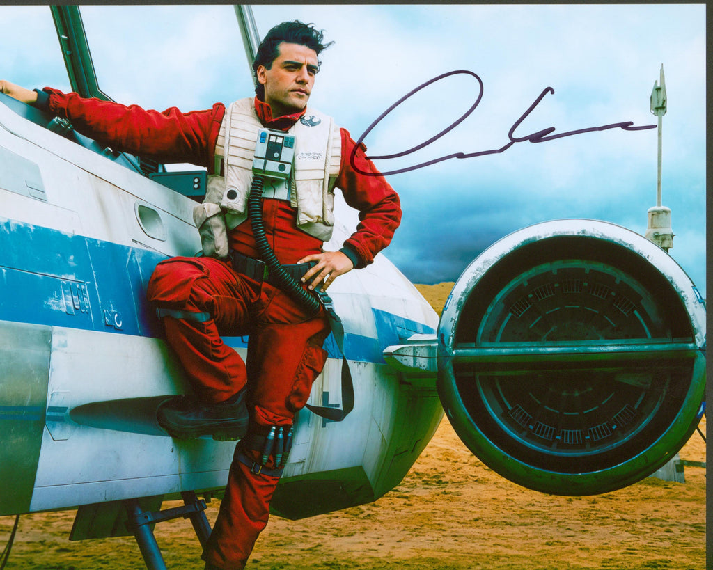 Oscar Isaac Signed 8x10 Photo - SWAU Authenticated - SWAU