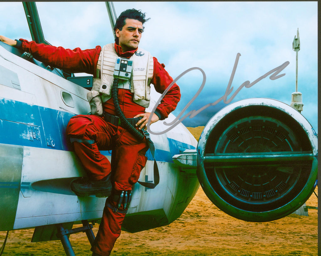 Oscar Isaac Signed 8x10 Photo - SWAU Authenticated - SWAU