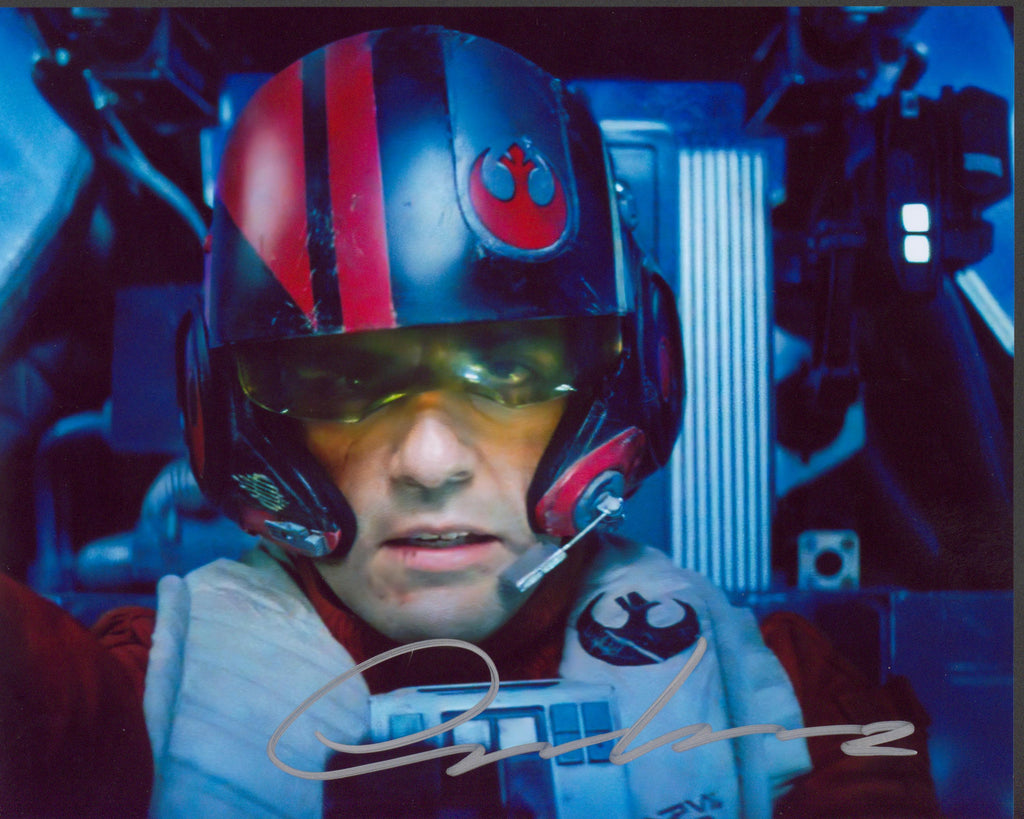 Oscar Isaac Signed 11x14 Photo - SWAU Authenticated - SWAU