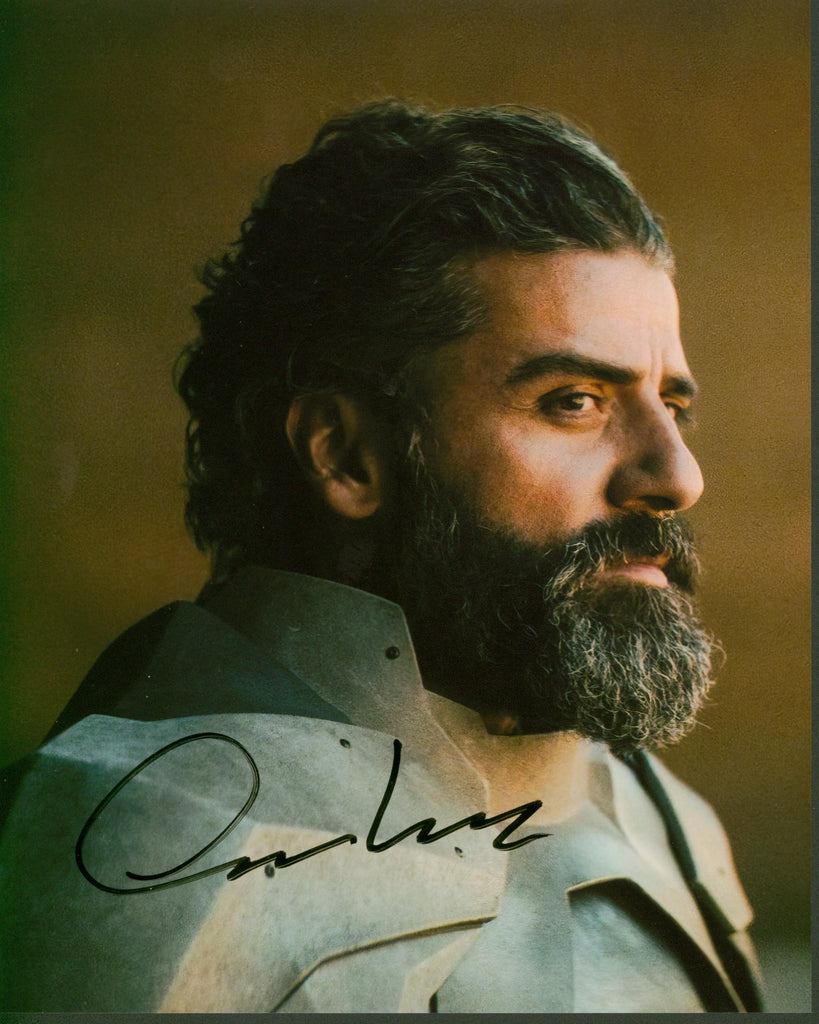 Oscar Isaac Signed 8x10 Photo - SWAU Authenticated - SWAU