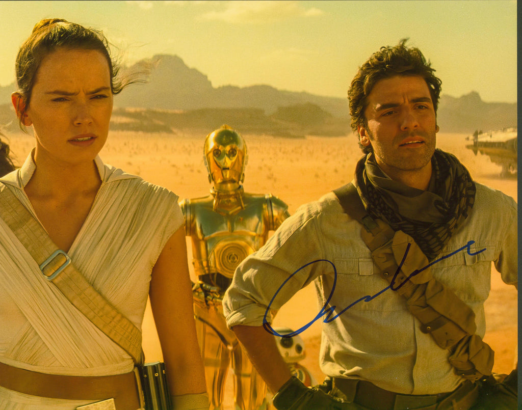 Oscar Isaac Signed 11x14 Photo - SWAU Authenticated - SWAU