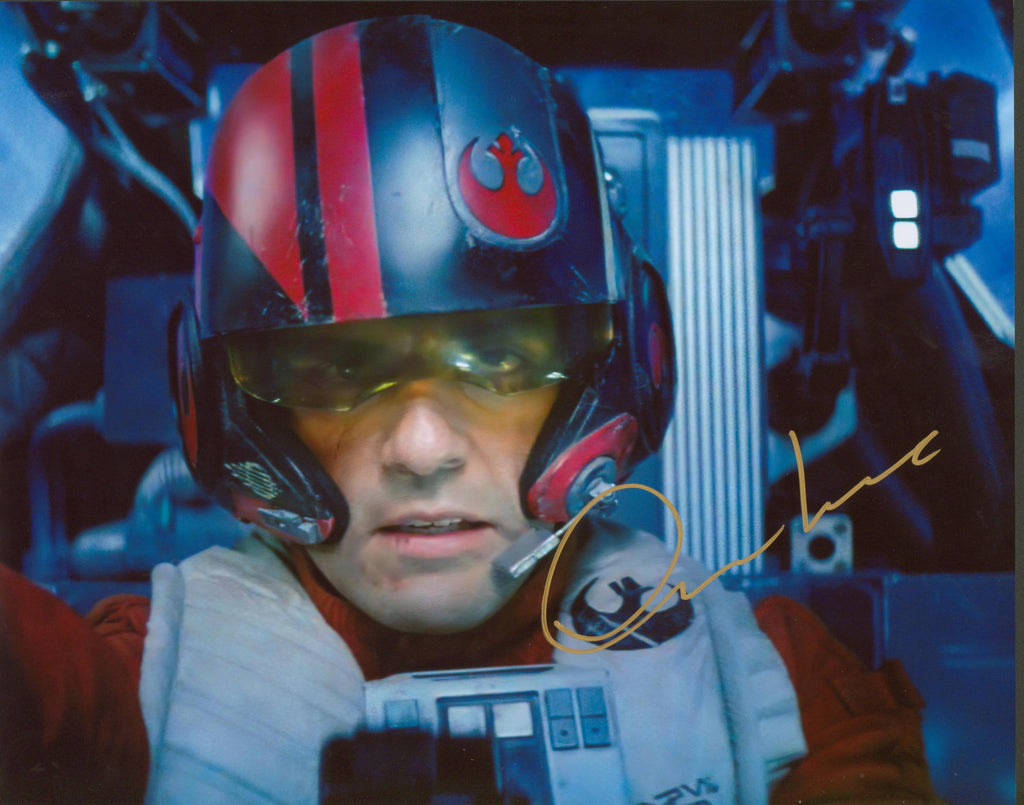 Oscar Isaac Signed 11x14 Photo - SWAU Authenticated - SWAU