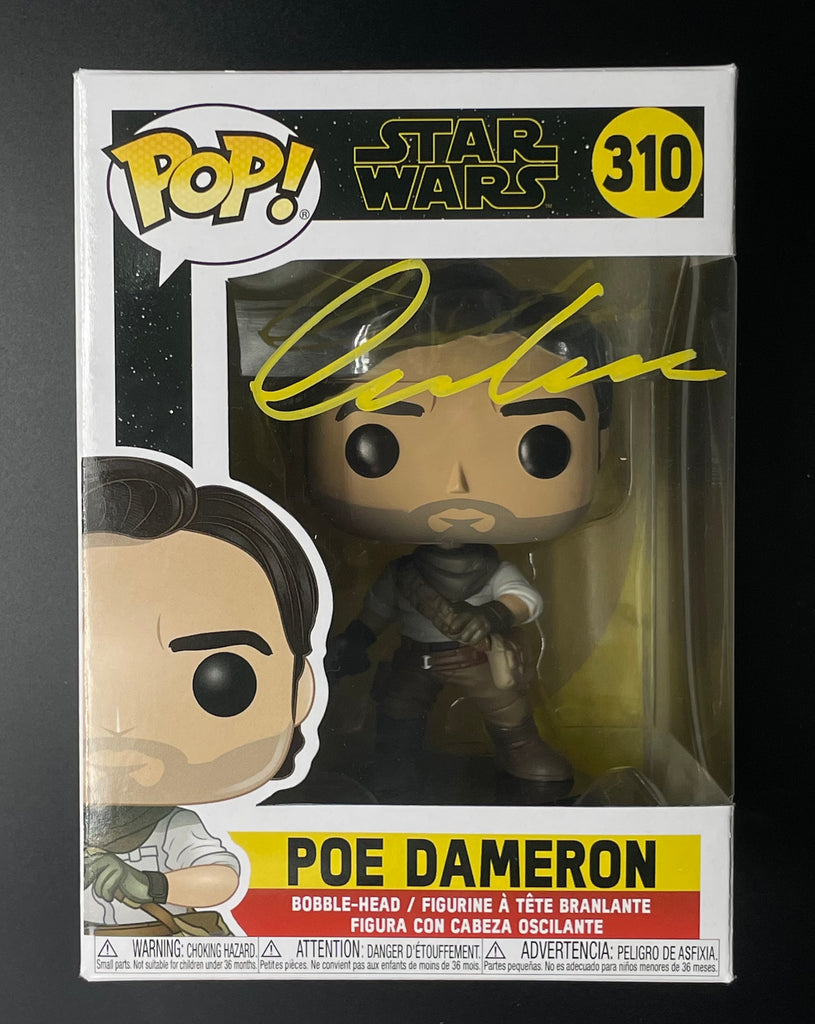 Oscar Isaac Signed Funko POP! - SWAU Authenticated