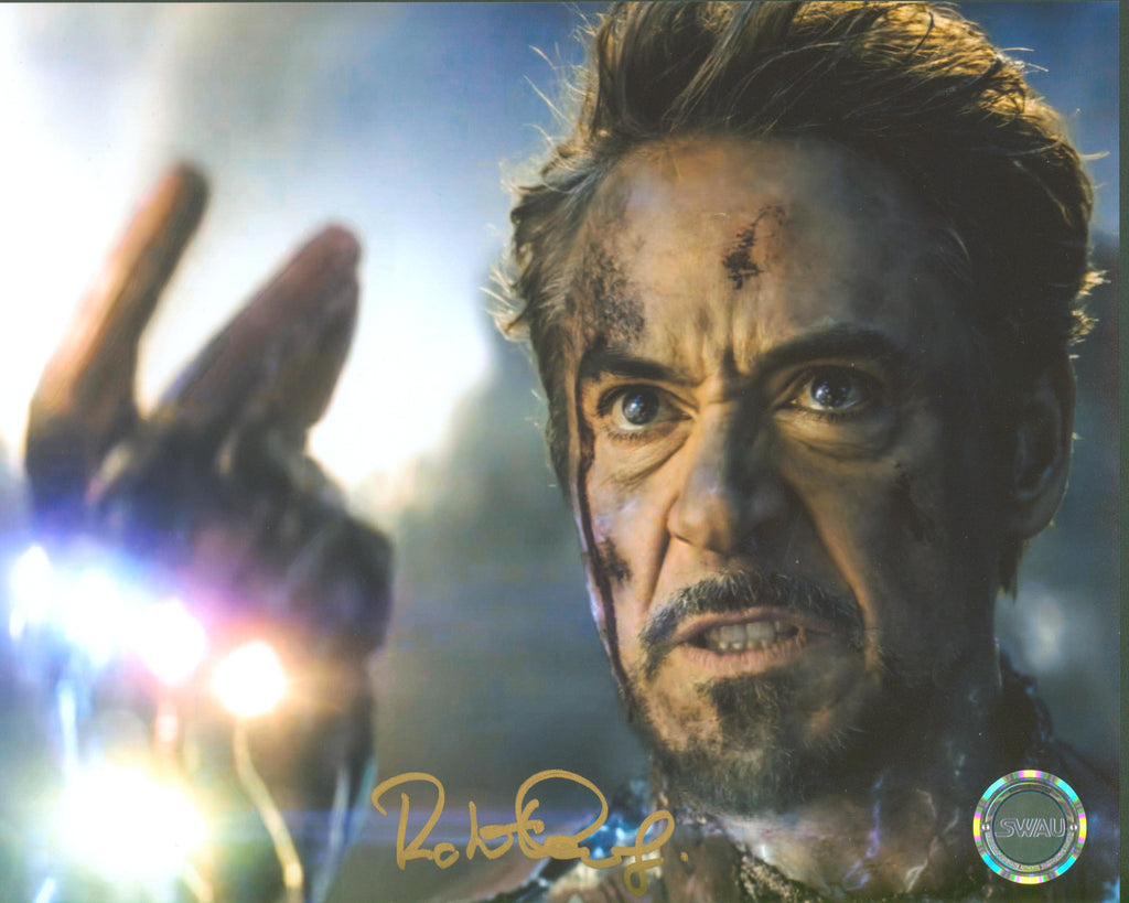 Robert Downey Jr Signed 8x10 Photo - SWAU Authenticated